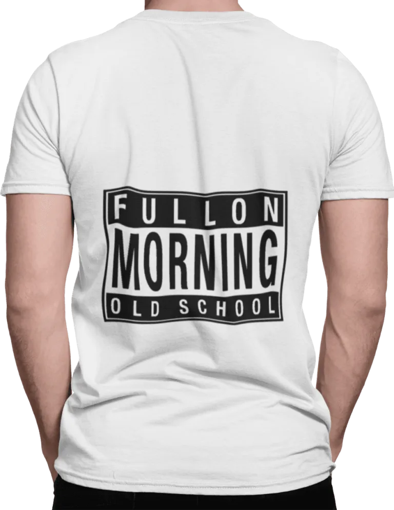 Playera Playera Blanca para Hombre de Fullon Morning